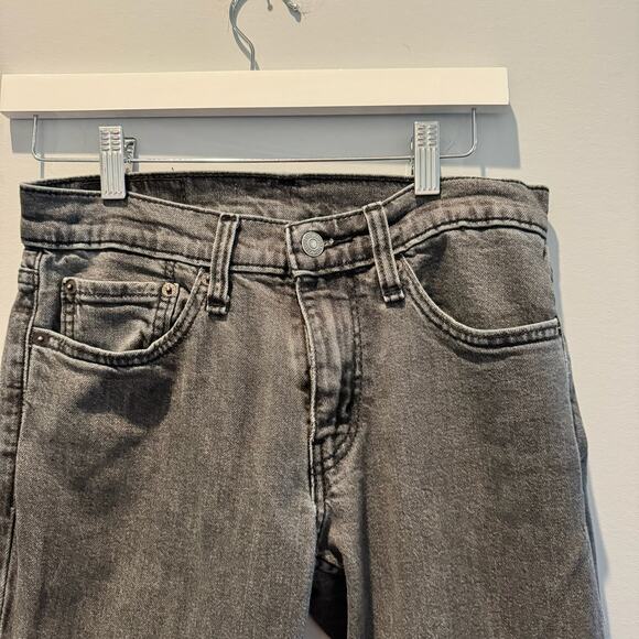 Levi's 511 Jeans Men's 28 x 32 Black Straight Leg - Picture 3 of 12